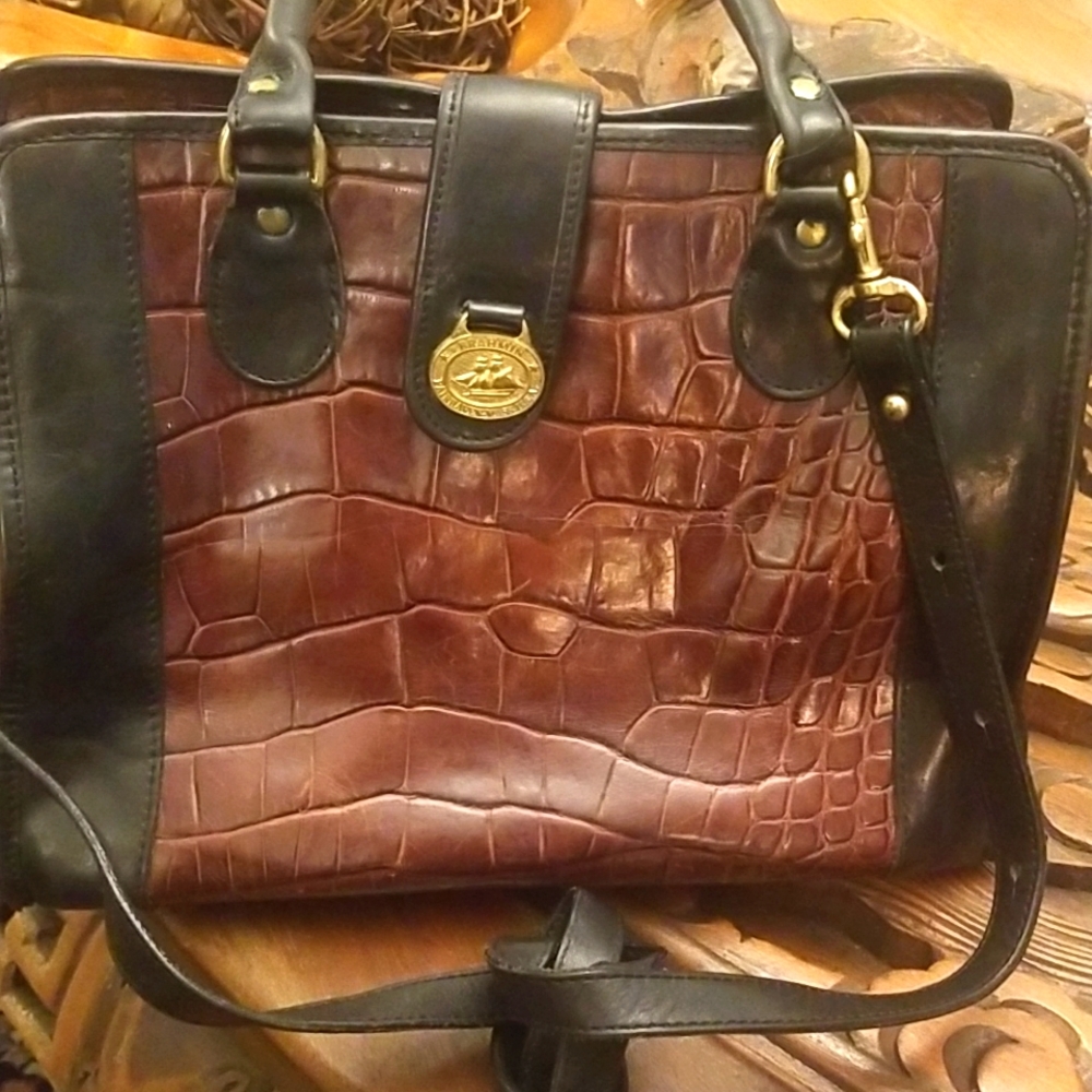 Vintage Brahmin tote bag